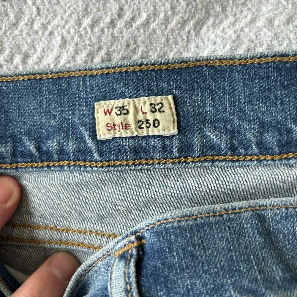 Never been worn JCrew jeans. Light blue. W35 and L 32 Slim fit